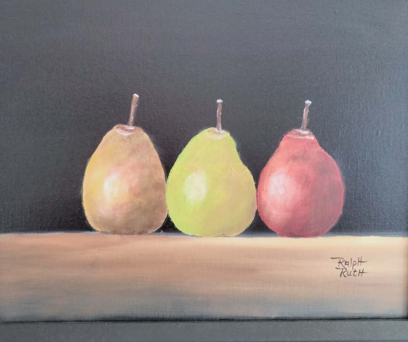 Three Pears by artist Ralph Ruth